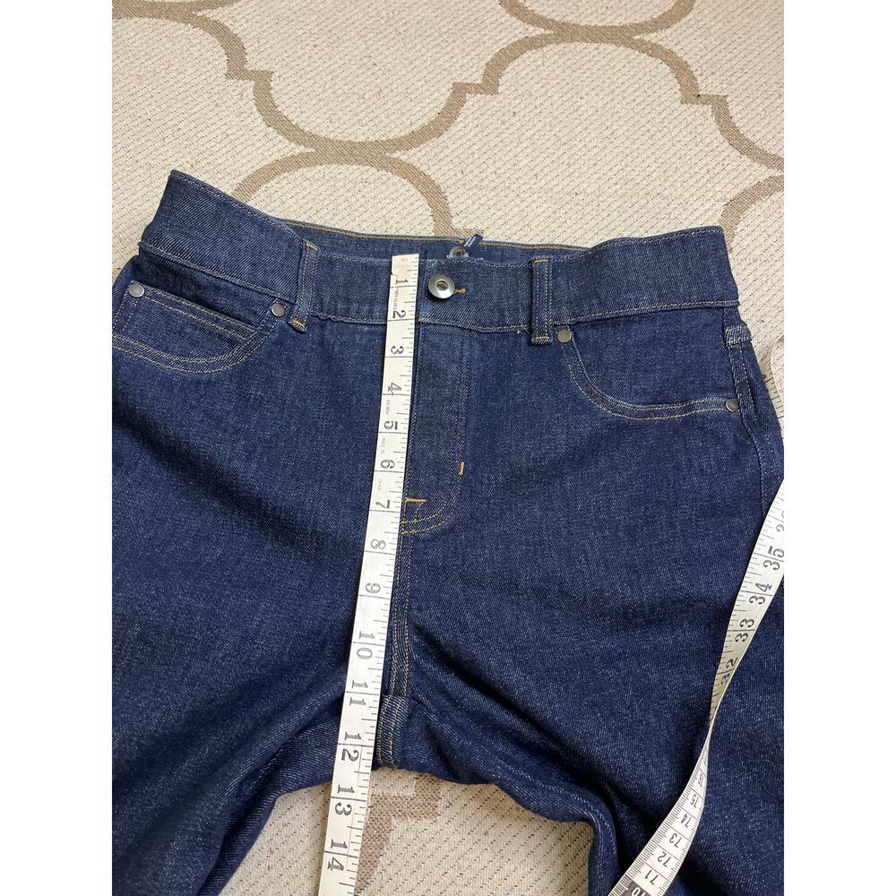 SPANXshape Original EveryWear High-rise flare pull-on Raw Indigo Jeans, size M - Picture 6 of 12